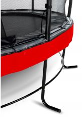 Батут з сіткою Exit Elegant Premium 253 cm red